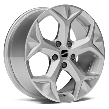 SEAT Arona 16" Alufælge NEVADA fælg - Sølv